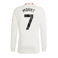 Manchester United Mason Mount #7 Tredjetrøje 2023-24 Langærmet